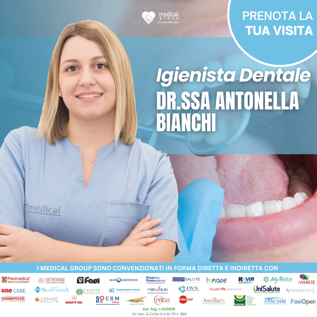 Dott.ssa Antonella Bianchi Igienista Dentale Medical Group