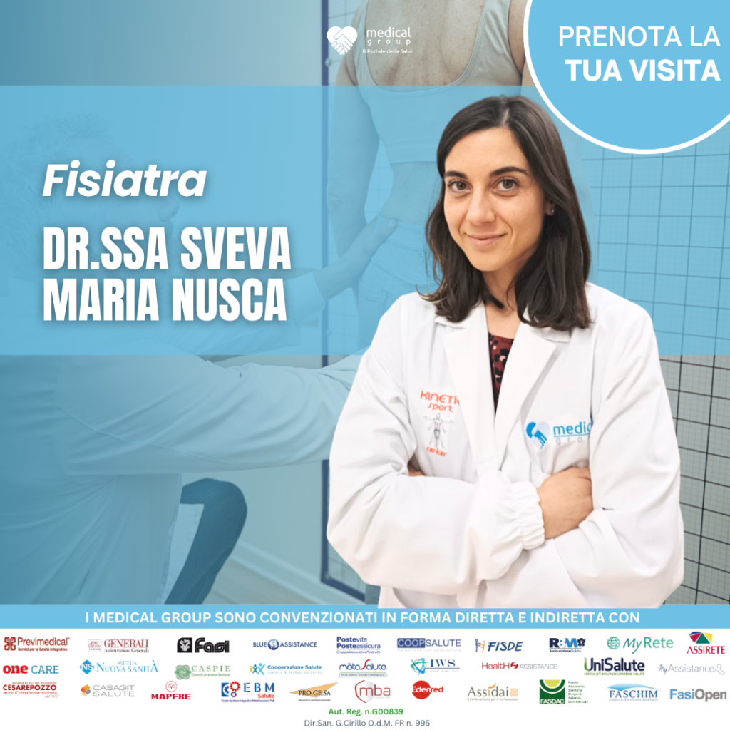 Dott.ssa Sveva Maria Nusca Fisiatra Medical Group