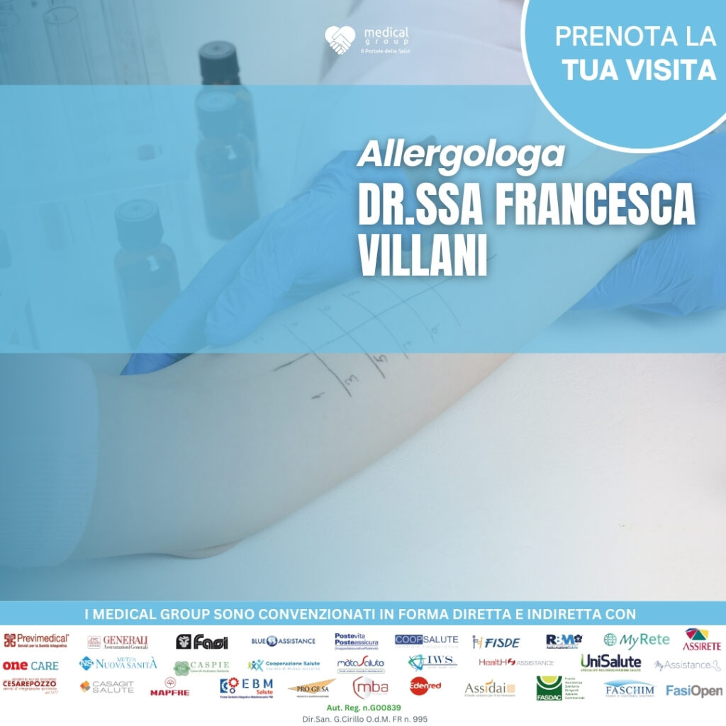 Dr.ssa Francesca Villani Allergologa Medical Group